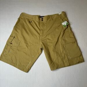 Dakine NWT Polebender Fisherman Cargo Short Men Size 40 22” Length Khaki/Mustard